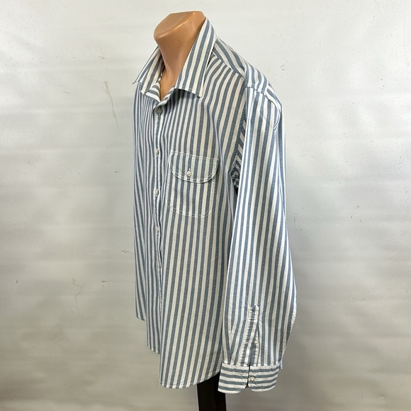 J. Crew/Jeans long sleeve button down shirt.  XL - Picture 5 of 7